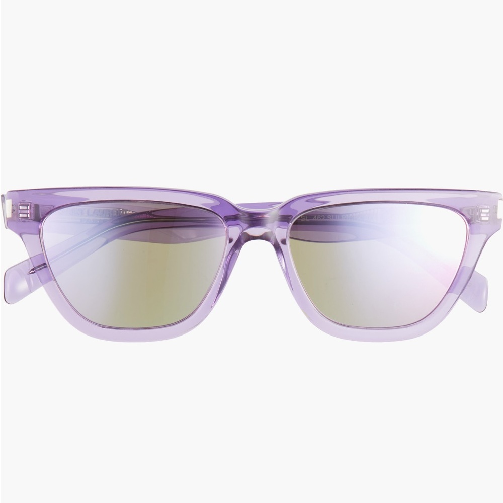 Saint Laurent Violet Purple 53mm Sunglasses